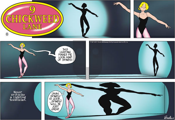 9 Chickweed Lane on Sunday July 10, 2011 Comic Strip