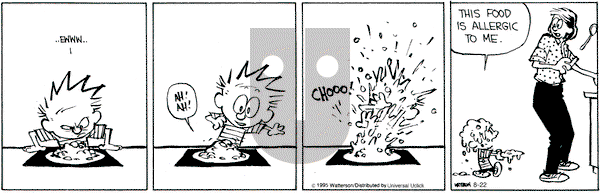 Calvin and Hobbes on Saturday August 22, 2015 Comic Strip