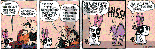 Pooch Cafe on Wednesday January 25, 2012 Comic Strip