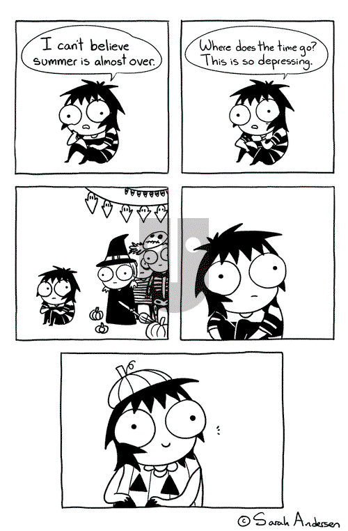 Sarah's Scribbles on Wednesday August 31, 2016 Comic Strip