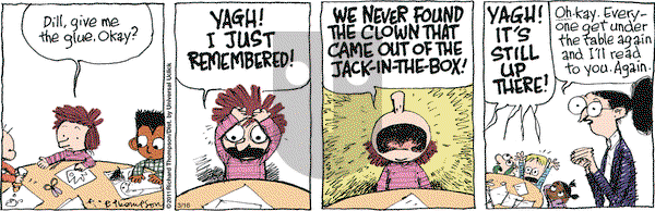 Cul de Sac on Wednesday March 16, 2011 Comic Strip