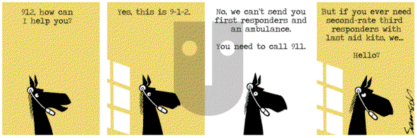 Dark Side of the Horse on Thursday August 22, 2013 Comic Strip