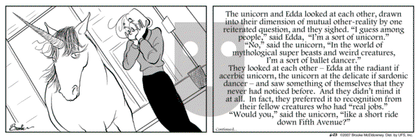 9 Chickweed Lane on Saturday June 23, 2007 Comic Strip