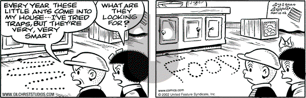 Nancy on Friday May 10, 2002 Comic Strip