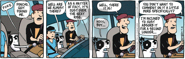 Pooch Cafe on Wednesday July 4, 2012 Comic Strip