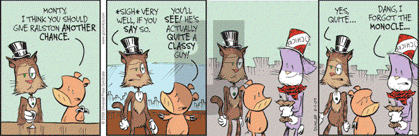 Ink Pen - Saturday August 1, 2009 Comic Strip