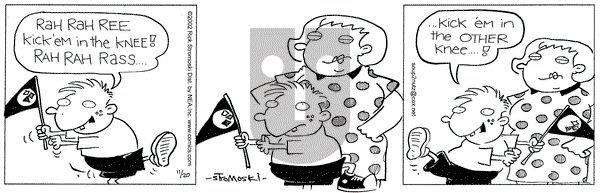 Soup to Nutz - Old on Monday December 2, 2002 Comic Strip