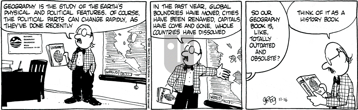 Luann - Tuesday November 16, 1993 Comic Strip