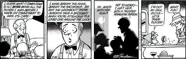 Doonesbury - Saturday February 28, 1998 Comic Strip