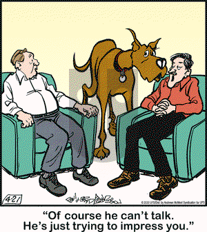 Marmaduke on Tuesday April 21, 2020 Comic Strip