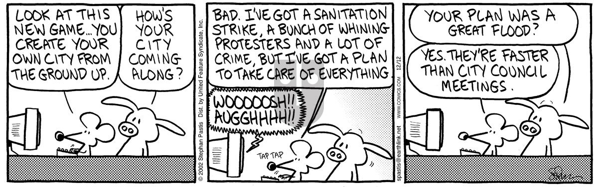 Pearls Before Swine - Thursday December 12, 2002 Comic Strip