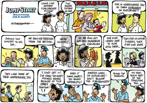 JumpStart on Sunday July 5, 1998 Comic Strip