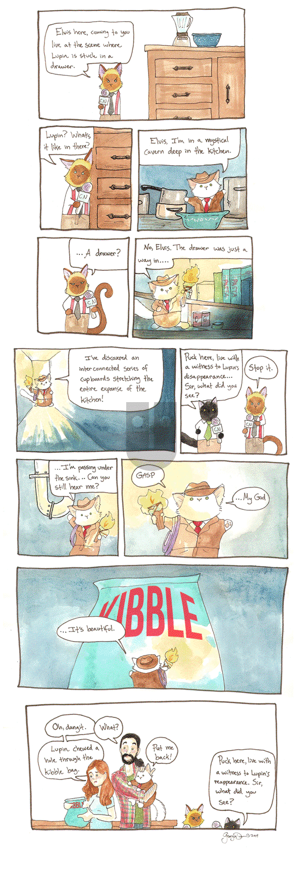 Breaking Cat News on Thursday September 22, 2016 Comic Strip