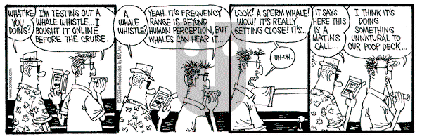 Monty on Saturday February 25, 2006 Comic Strip