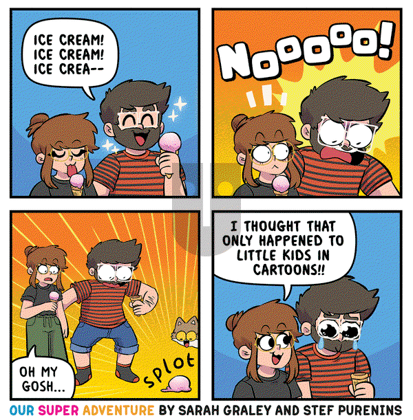 Our Super Adventure on Monday August 11, 2025 Comic Strip