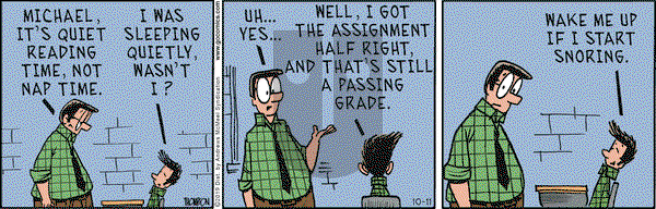Grand Avenue on Friday October 11, 2019 Comic Strip