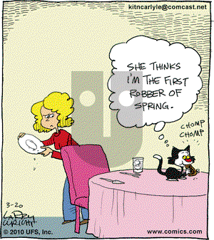 Kit 'N' Carlyle on Saturday March 20, 2010 Comic Strip