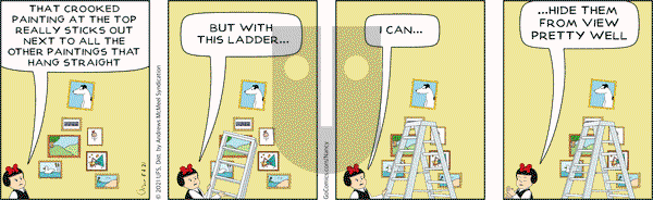 Nancy on Tuesday August 3, 2021 Comic Strip