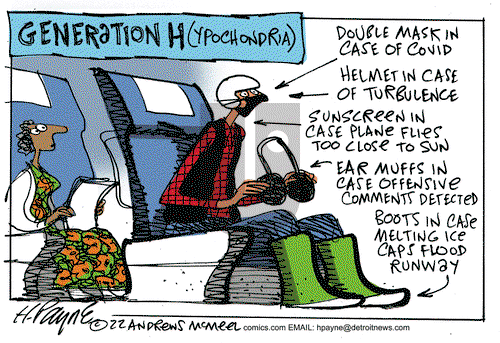 Henry Payne - Monday April 25, 2022 Comic Strip