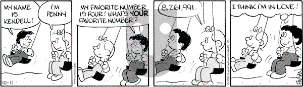 Drabble on Wednesday October 11, 2000 Comic Strip