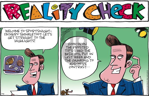 Reality Check on Sunday September 16, 2012 Comic Strip