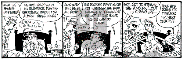 Monty on Tuesday December 12, 2006 Comic Strip