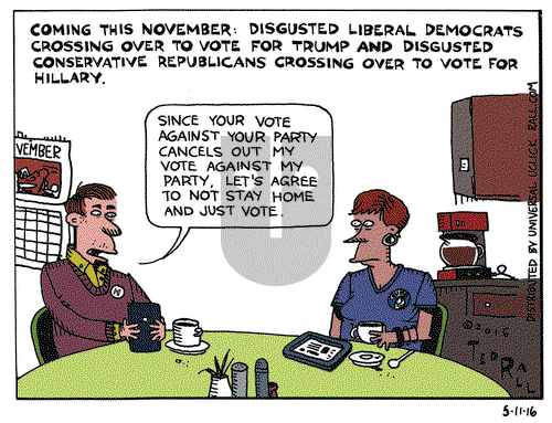 Ted Rall on Wednesday May 11, 2016 Comic Strip