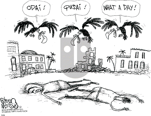 Glenn McCoy on Wednesday July 23, 2003 Comic Strip