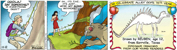 Alley Oop on Wednesday November 12, 2008 Comic Strip