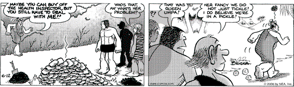 Alley Oop on Monday June 12, 2006 Comic Strip