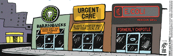 La Cucaracha on Wednesday November 18, 2015 Comic Strip