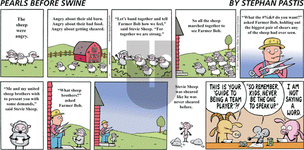 Pearls Before Swine on Sunday August 14, 2011 Comic Strip
