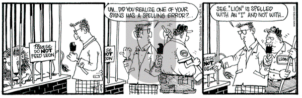 Monty on Monday May 9, 2005 Comic Strip