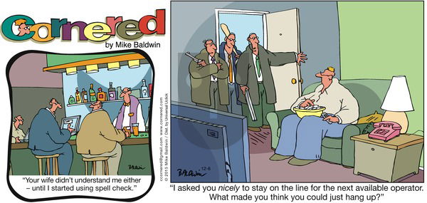 Cornered on Sunday December 6, 2015 Comic Strip