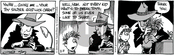 Heart of the City on Friday February 7, 2014 Comic Strip