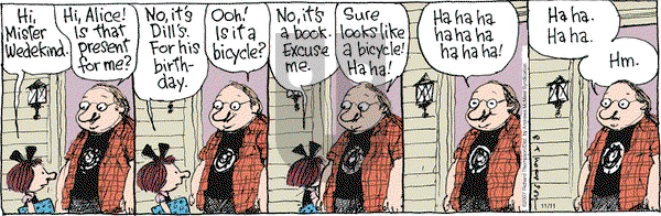Cul de Sac on Saturday November 11, 2017 Comic Strip