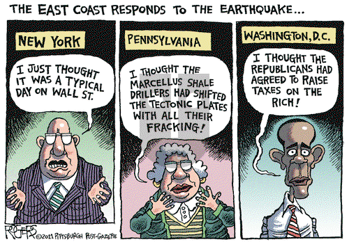 Rob Rogers on Thursday August 25, 2011 Comic Strip