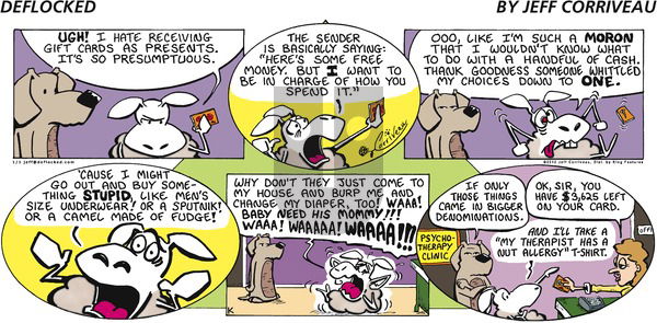 DeFlocked on Sunday January 1, 2012 Comic Strip