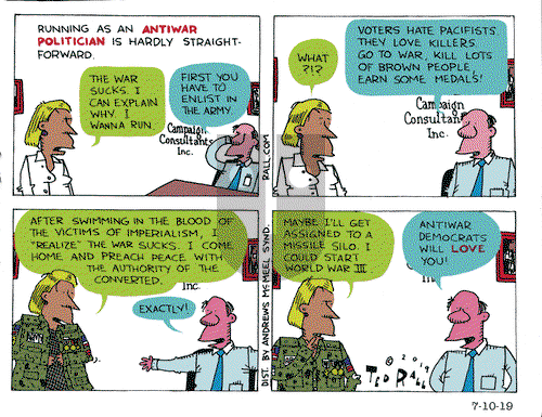 Ted Rall on Wednesday July 10, 2019 Comic Strip