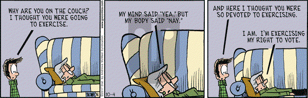 Grand Avenue on Wednesday October 4, 2017 Comic Strip