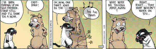 Get Fuzzy on Tuesday January 10, 2006 Comic Strip