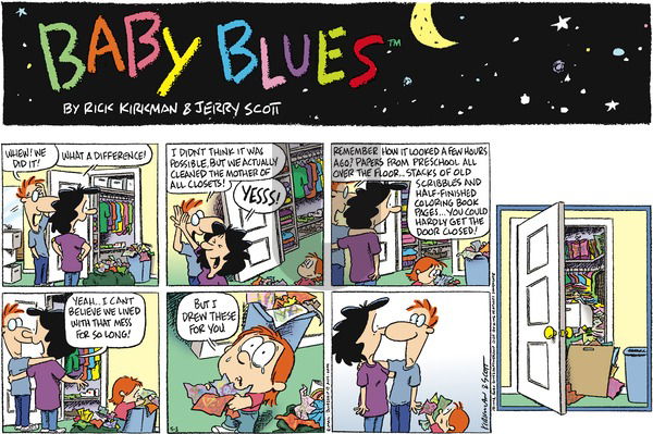 Baby Blues on Sunday May 3, 1998 Comic Strip