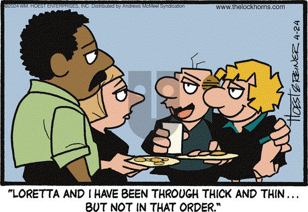 The Lockhorns - Wednesday April 24, 2024 Comic Strip
