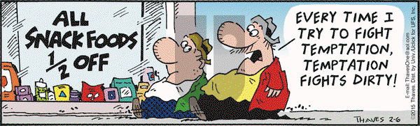 Frank and Ernest on Friday February 6, 2015 Comic Strip