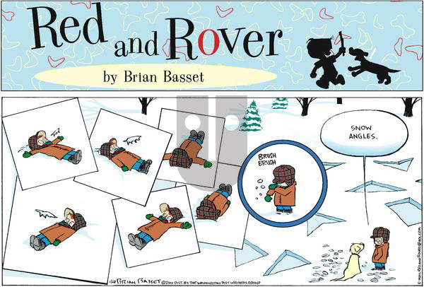 Red and Rover on Sunday January 28, 2001 Comic Strip