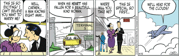 Baldo on Monday April 12, 2010 Comic Strip