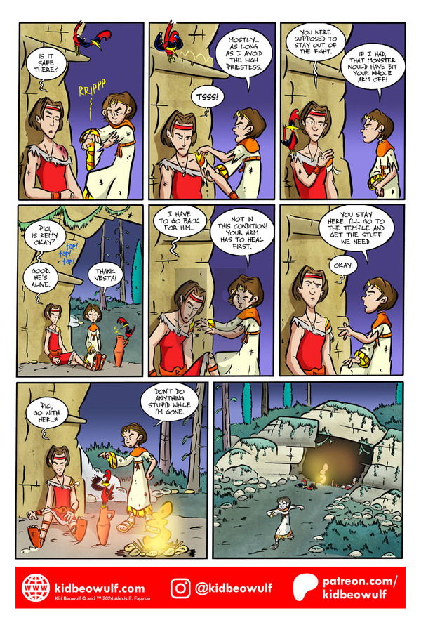 Kid Beowulf on Thursday December 19, 2024 Comic Strip