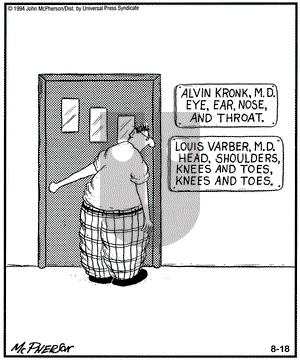 Close to Home on Wednesday August 18, 1999 Comic Strip