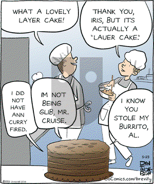 Brevity on Thursday May 23, 2013 Comic Strip