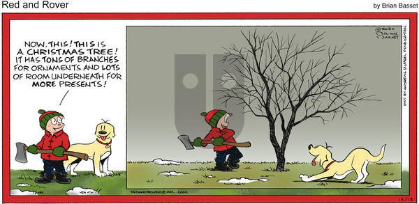 Red and Rover on Sunday December 13, 2020 Comic Strip